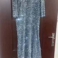 پیراهن مجلسی تمام پولکی|لباس|چهاردانگه (تهران), |دیوار