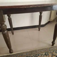 میز چوبی 6 نفره|میز و صندلی غذاخوری|ساری, |دیوار