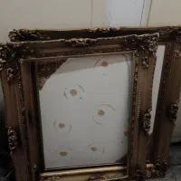 تابلو چوبی سر اباژور و جاشمعی فرفورژه