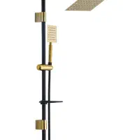 شیرآلات مشکی طلایی قاجاری 40 استاندارد ضمانتی آلنی|مصالح و تجهیزات ساختمان|مشهد, نوید|دیوار