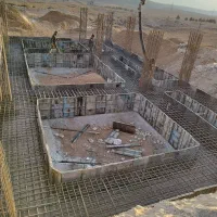 ارماتوربندی اجرای اسکلت بتن پیمانکاری ساختمان