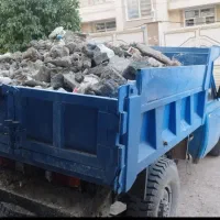 حمل نخاله و مصالح ساختمانی با نیسان کمپرسی