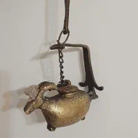 پیه سوز قدمت دار|کلکسیون اشیاء عتیقه|ساری, |دیوار