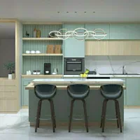 کابینت های گلاس پاک چوب