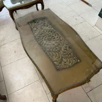 ست مبل استیل و ناهار خوری و میزتلفن/نیاز به تعمیر|مبلمان خانگی و میز عسلی|تهران, سنائی|دیوار