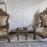 مبل 9 نفره استیل تماما کار شده تمیز|مبلمان خانگی و میز عسلی|اصفهان, ملکشهر|دیوار