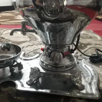 سماور برقی برنجی|سماور، چای‌ساز، قهوه‌ساز|اسلام‌شهر, شهرک مهدیه|دیوار