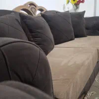 مبلمان7نفره راحتی|مبلمان خانگی و میز عسلی|نیشابور, مسکن مهر نور|دیوار