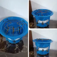 چراغ ۳ فتیله نفتی سنتی قدیمی