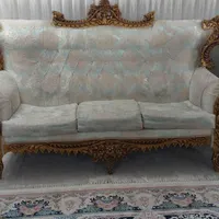 مبل سلطنتی ۷ نفره|مبلمان خانگی و میز عسلی|رشت, توشیبا|دیوار