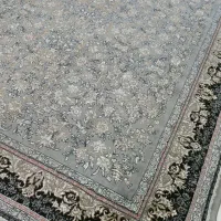 یک تخته فرش12متری طرح افشان طوسی