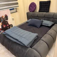 تخت دو نفره لوکس قیمت مناسب|تخت و سرویس خواب|رشت, گلسار|دیوار