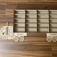 شلف دیواری کامیون و بازی دوز و ۱۲ داش