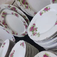 سرویس چینی قدیمی|ظروف سرو و پذیرایی|نجفآباد, ویلاشهر|دیوار