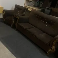 مبل و بخاری کارکرده|مبلمان خانگی و میز عسلی|بافق, |دیوار