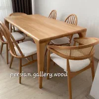 نایریکا میز ناهارخوری حصیری آلیس، قیمت بی‌رقیب