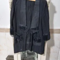 مانتوهریرریش دارنواستفاده نشده مناسب تاسایز۴۴