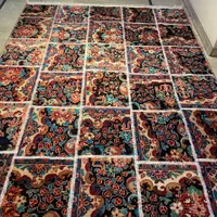 فرش دستبافت چهلتیکه باغ گل