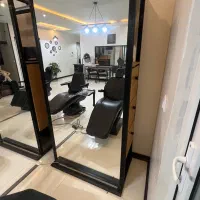استند لاک و آینه دو طرفه با کشو