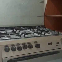 اجاق گاز ۵شعله فر دار و جوجه گردان|اجاق گاز و لوازم برقی پخت‌وپز|کرمان, |دیوار