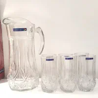 پارچ و لیوان لومینارک اصل فرانسه