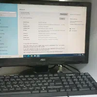 مینی کیسddr4 و مانیتور