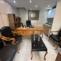 ست میز مدیریت سلطنتی با کانتر و  صندلی و مبل|مبلمان اداری|تهران, ولنجک|دیوار