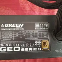 پاور Green 600a-ged 80 plus Bronze