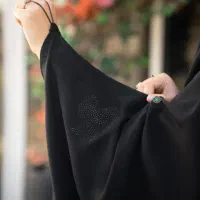 چادر جده نگینی پراکنده پاپیونی