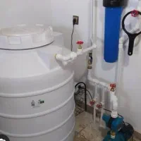 نصب پمپ آب و مخزن و تعمیرات موتورخانه