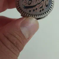 انگشتر نقره عقیق یاس کبود