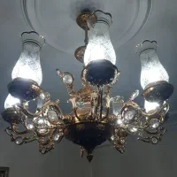 لوستر ۸ شعله|لوستر و چراغ آویز|تهران, زنجان جنوبی|دیوار