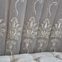 پرده پذیرایی سرمه دوزی