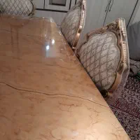 میزغذاخوری ۶ نفره سلطنتی|میز و صندلی غذاخوری|اردبیل, |دیوار