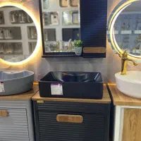 روشویی کابینتی باورق پی وی سی مدل بامبو waterproof|لوازم سرویس بهداشتی|تهران, تهرانسر شرقی|دیوار