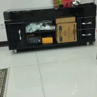 زیر تلویزیون شیشه ای و mdf|میز تلویزیون|ری, حمزه‌آباد|دیوار