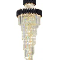 لوستر دوبلکس و بلند ارتفاع دو متر و 3 متر vs light