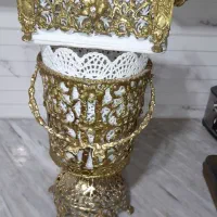 سطل زباله برنج برنز برنجی برنزی باآلیاژ اصل خالص|صنایع دستی و سایر لوازم تزئینی|تهران, شهرک ولیعصر شمالی|دیوار