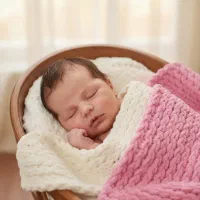 پتو نوزادی ، حوله نوزاد ، پادری مخملی