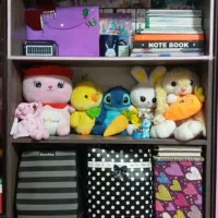 کتابخانه یا قفسه چوبی