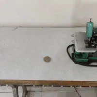 چرخ سردوز سه نخ پروانه همراه پایه و موتور|چرخ خیاطی و ریسندگی|مشهد, طلاب|دیوار