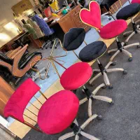 صندلی جکدار آرایشگاهی اپن وصندلی میزتحریر زیرقیمت|حراج|خوی, |دیوار