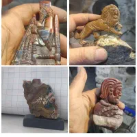 گوهرتراشی پیکرتراشی عقیق راف گردنبند مجسمه تندیس|بدلیجات|مشهد, اروند (کشف)|دیوار