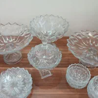 ست کامل پذیرایی کریستال کارتون دار|ظروف سرو و پذیرایی|شاهینشهر, خانه کارگر|دیوار