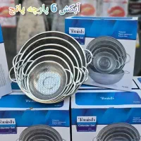 آبکش استیل تاوه استیل ابزار و کفگیر