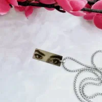 گردنبند چشم یار یا پلاک با تخفیف ویژه 40درصدی