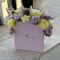 دسته گل شمع