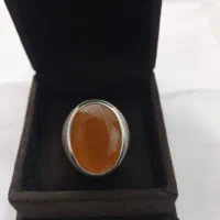 عقیق یمنی عسلی تراش الماسی دو طرفه|جواهرات|تهران, تهرانسر شمالی|دیوار