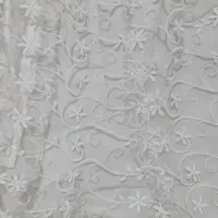 پرده حریر کریستالی گلدوزی شده|پرده، رانر، رومیزی|ری, ولی آباد|دیوار