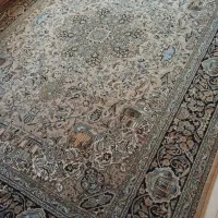 فرش 12متری نگین مشهد تراکم 1200شانه شتری بژ
